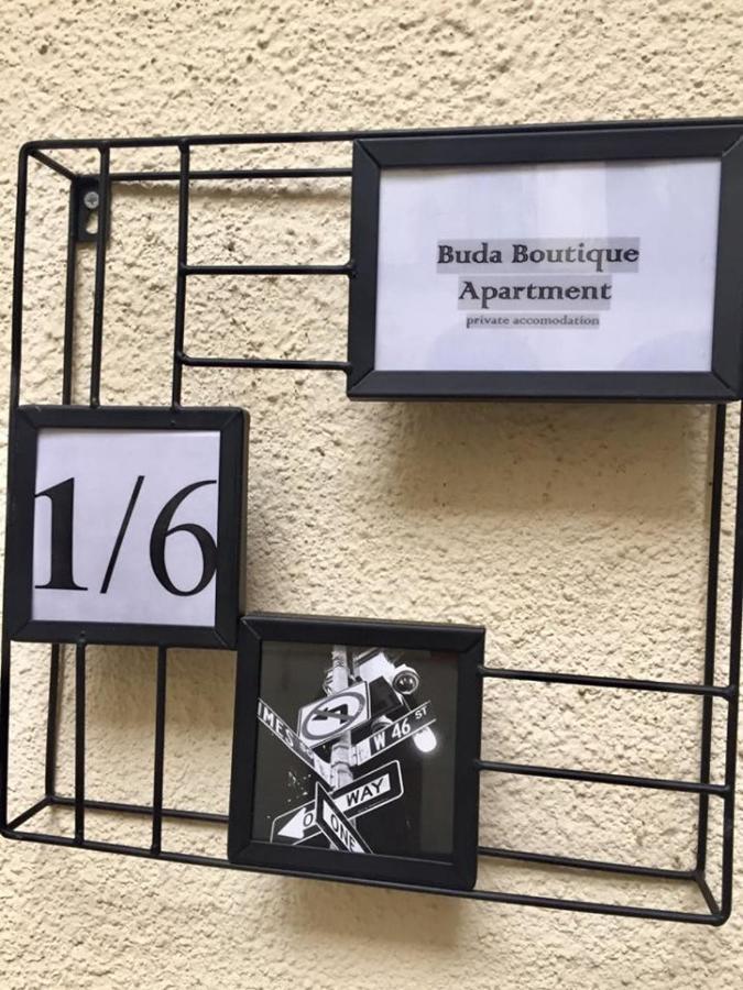 Buda Boutique Apartment Budapeşte Dış mekan fotoğraf