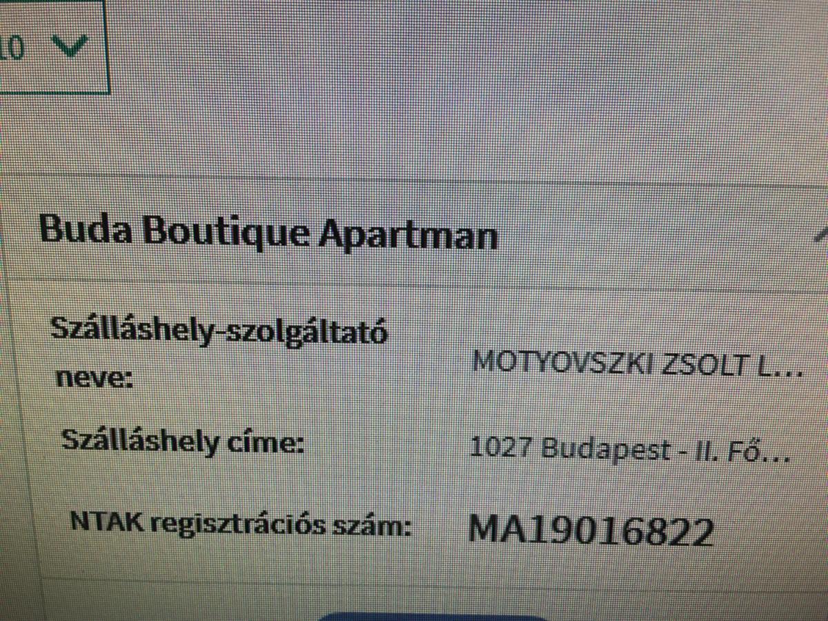 Buda Boutique Apartment Budapeşte Dış mekan fotoğraf